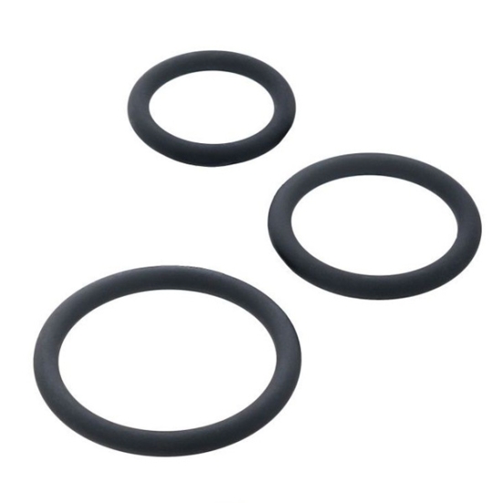 Эрекционные кольца ToyFa Black&amp;Red