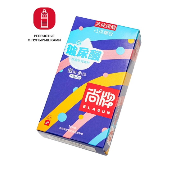 Презервативы Elasun Ribbed and Dotted